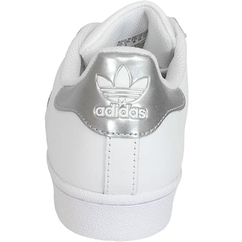 adidas sneaker weiß silber damen|Weiße adidas Sneaker für Damen online kaufen .